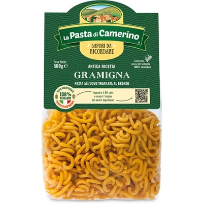 La Pasta di Camerino vaječné cestoviny Gramigna 0,5 kg