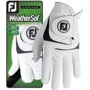 Footjoy WeatherSof Mens Golf Glove Bílá Pravá XL