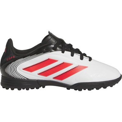 adidas Детски футболни стоножки Adidas Kids' Copa Pure 3 League Astro Turf Football Boots - White/Red/Black