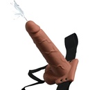 Pipedream Fetish Fantasy 7.5" Hollow Squirting Strap On with Balls