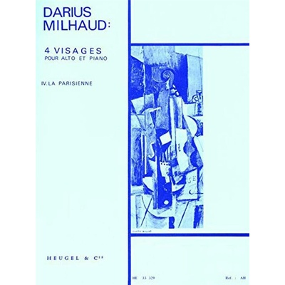 Éditions Heugel 4 Visages no. 4 La Parisienne