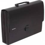 DONAU Folding briefcase DONAU, PP, A4, with handle, black