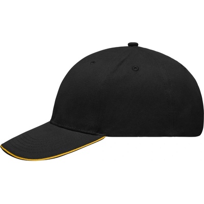 Myrtle Beach MB 6541 sandwich 6 panelová COT03654168799-black/gold Černá/zlatá