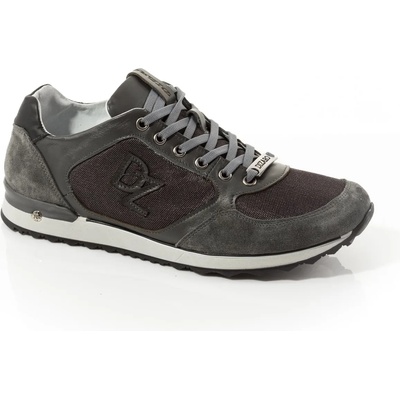 DIZARO Спортни обувки dizaro сиви от текстил и естествена кожа