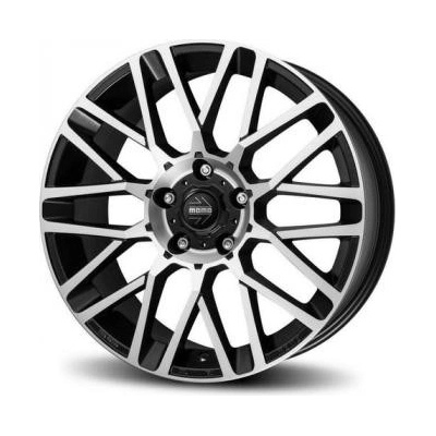 MOMO Revenge Evo 8x18 5x112 ET50 matt black diamond cut