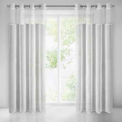 EUROFIRANY Záclona GRACE 135x250cm biela