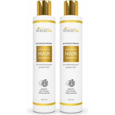 VitcoHair Shampoo AntiAging Restructuring For Achieving 500 ml
