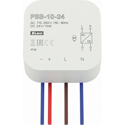 Napájecí spínaný zdroj do krabice ELKO EP PSB-10-24 24VDC