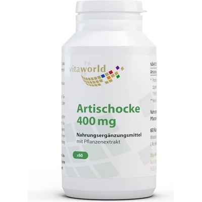 vitaworld Артишок 400 mg 60 капсули | Vita World (07140460 VW)