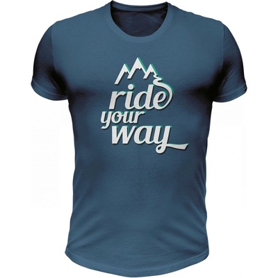 Triko Dartmoor Ride Your Way 2019 Jeans Blue