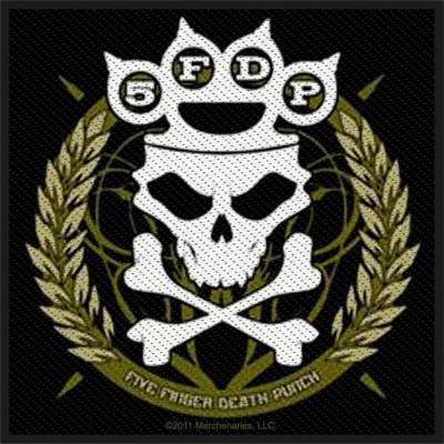 Nažehlovačka Five Finger Death Punch - Knuckles Crown