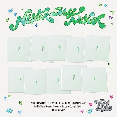 Zerobaseone: Never Say Never - Digipack Random Cover Version CD