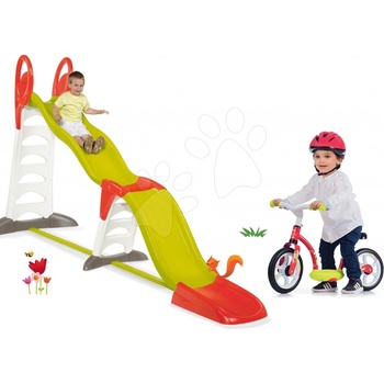 Smoby 310260-2 set Toboggan Super Megagliss 2v1 a balanční odrážedlo