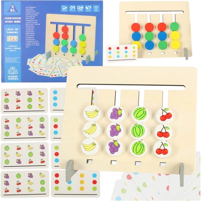 KIK KX7202 Dřevěná skládačka pro děti