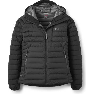 Rab Дамско пухено яке Rab Women's Microlight Windstopper Hoody Down jacket - Black - размер 38 (EU) (104-5450-0112)
