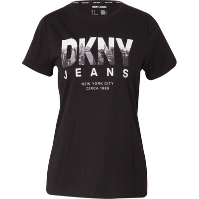 DKNY Тениска черно, размер m