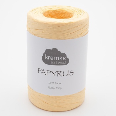 kremke soul wool Papírová příze Papyrus Pfirsich