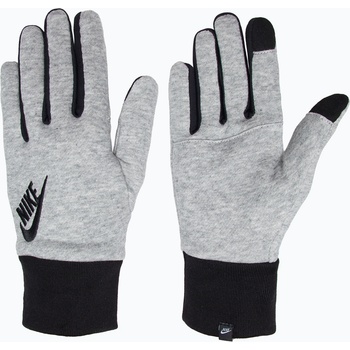 Nike Мъжки ръкавици за бягане Nike Club Fleece 2.0 grey heather/black/black