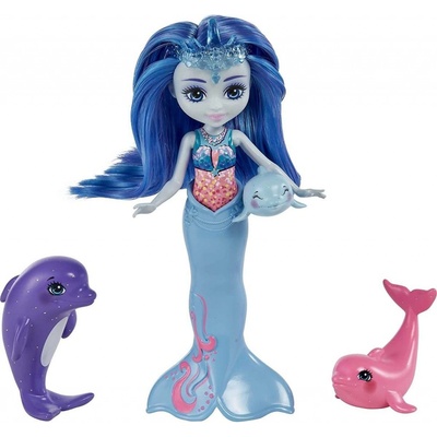 Mattel Enchantimals Ocean Kingdom Dorinda Doplhin Family