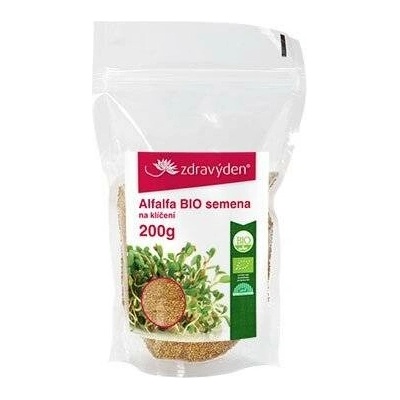 ZdravýDen ZdravýDen® BIO Alfalfa semena na klíčení 200 g