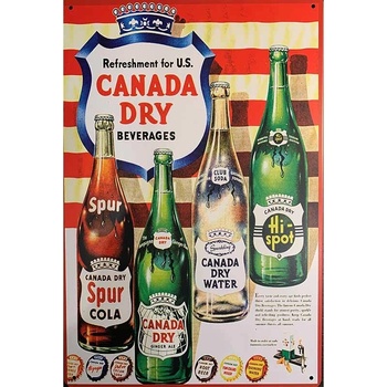 Ceduľa Canada Dry