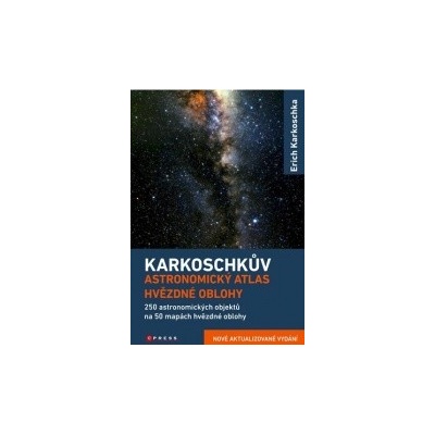 Karkoschkův astronomický atlas hvězdné oblohy Erich Karkoschka CZ