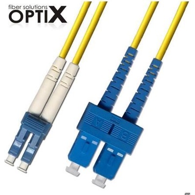 Opticord 1050 OXnet Optický duplex patch, 9/125, , OS1, LC/SC, 1m