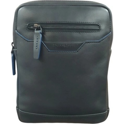 Gianni Conti kožená crossbody pánská černá 4902771 BLACK