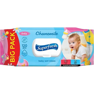 Freshmaker vlhčené obrúsky Baby 120 ks