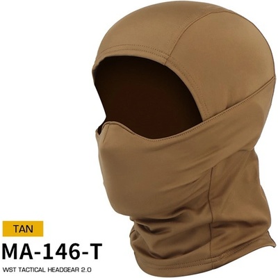 Wosport kukla s gumovou ochrannou maskou WST 2.0 Písková