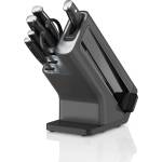 Ninja Foodi StaySharp Knife Block, 6-Piece Set, Stainless Steel, K32006EU (K32006EU)