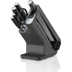 Ninja Foodi StaySharp Knife Block, 6-Piece Set, Stainless Steel, K32006EU (K32006EU)