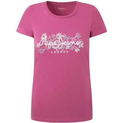 Pepe Jeans dámské tričko růžové