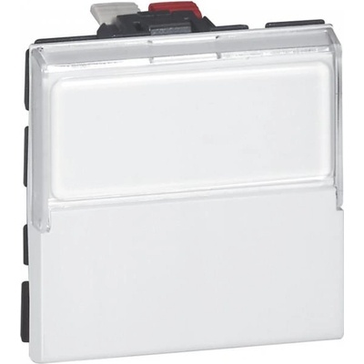 Legrand Бутон NO/NC с етикет 2 мод. Mosaic /до изчерпване/ - 077043 (077043)