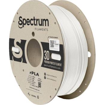 Spectrum 80555 3D филамент, r-PLA, 1, 75mm, 1000g, бял сигнал (80555)