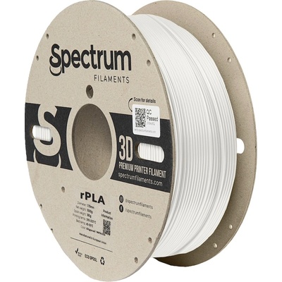 Spectrum 80555 3D филамент, r-PLA, 1, 75mm, 1000g, бял сигнал (80555)