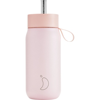 Chilly's Bottles Series 2 Термо чаша със сламка 750 мл, розов (C750S2SW90RBPNK)