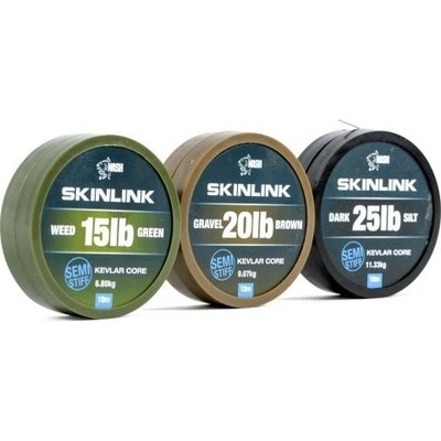 Kevin Nash šňůra Skinlink Semi-Stiff Weed 10m 15lb
