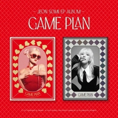 JEON, SOMI - EP - GAME PLAN 72PG. PHOTOBOOK RED/BLACK COVER 1 CD
