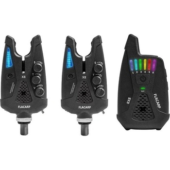 Flacarp Sada 2+1 X8 + RX8 Černá