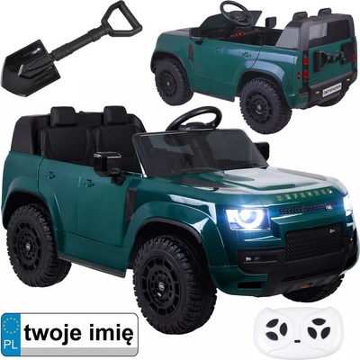 Tomido Land Rover Defender 4x4 Dětské elektrické autíčko zelená