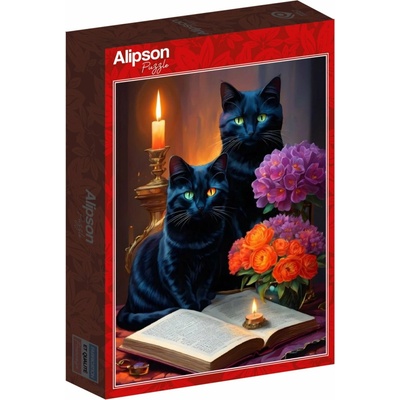 Alipson Čierne mačky 500 dielov