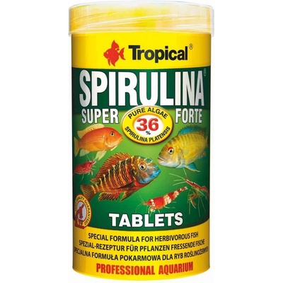 Tropical Super Spirulina Forte Tablets 36% 250 ml, 150 g, 340 ks