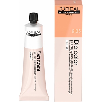 Loréal Professionnel Dia color 6.35 tmavá blond zlatá mahagonová L’Oréal Professionnel 60 ml