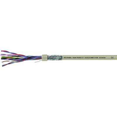 Helu 21036-500 dátový kábel LiYCY 4 x 2 x 0.25 mm² sivá 500 m