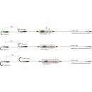 DAM MADCAT Naväzec Adjusta Profi River Rig Worm & Squid M