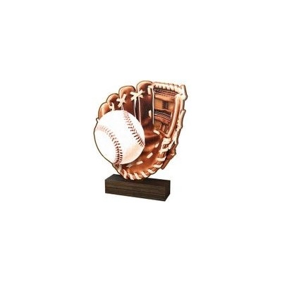 Poháry Bauer Dřevěná plaketa WF029 Baseball