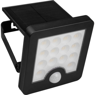 DPMSolid SBT005 - Соларна лампа със сензор за движение, 500 lm, 4000 K, IP65, черен (SBT005)