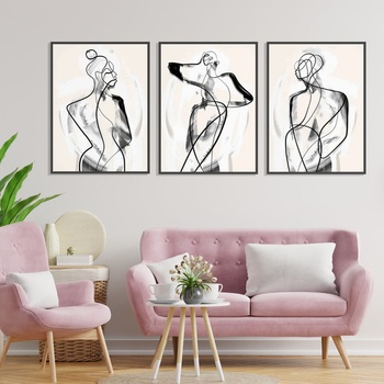 Decono Картини Женски Силуети
