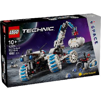 LEGO® Technic 42211 Lunar Outpost Moon Rover Space Vehicle Set STEM Toy - Lunar Outpost